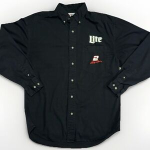 Vintage Nascar x Miller Lite Rusty Wallace Button Up